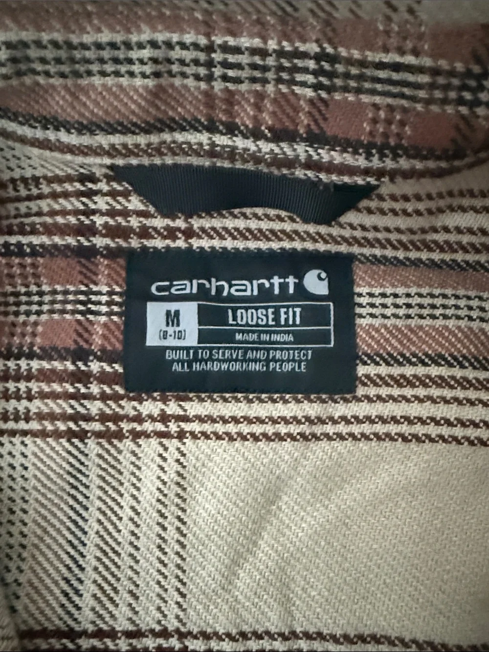 Carhartt received as